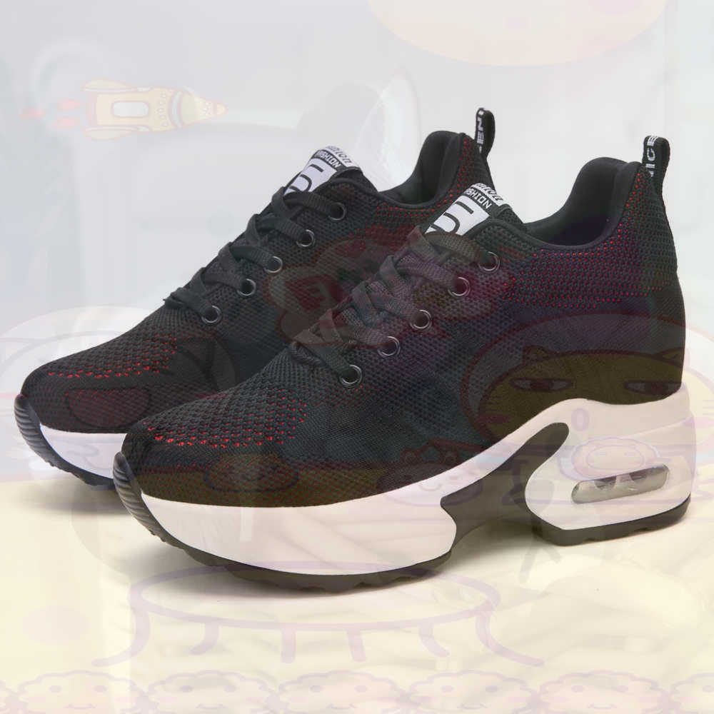 Wedding Supply Factory - Merah Ukuran 36 Sepatu Wanita Tenis