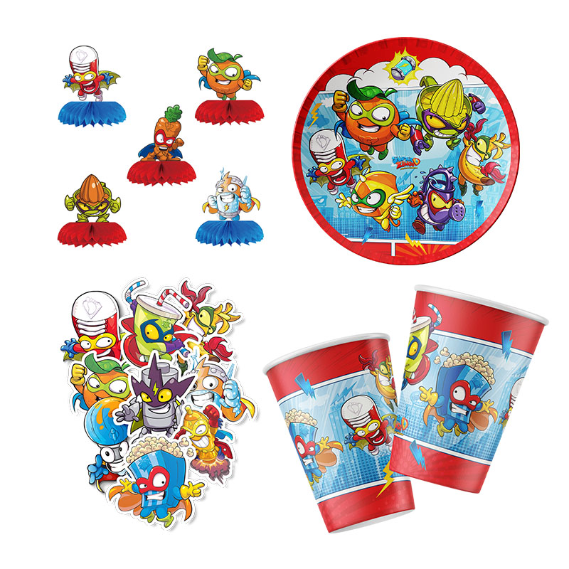 Confetti Balloon Set - Stiker Dekorasi Pesta Baby Shower Superzings,