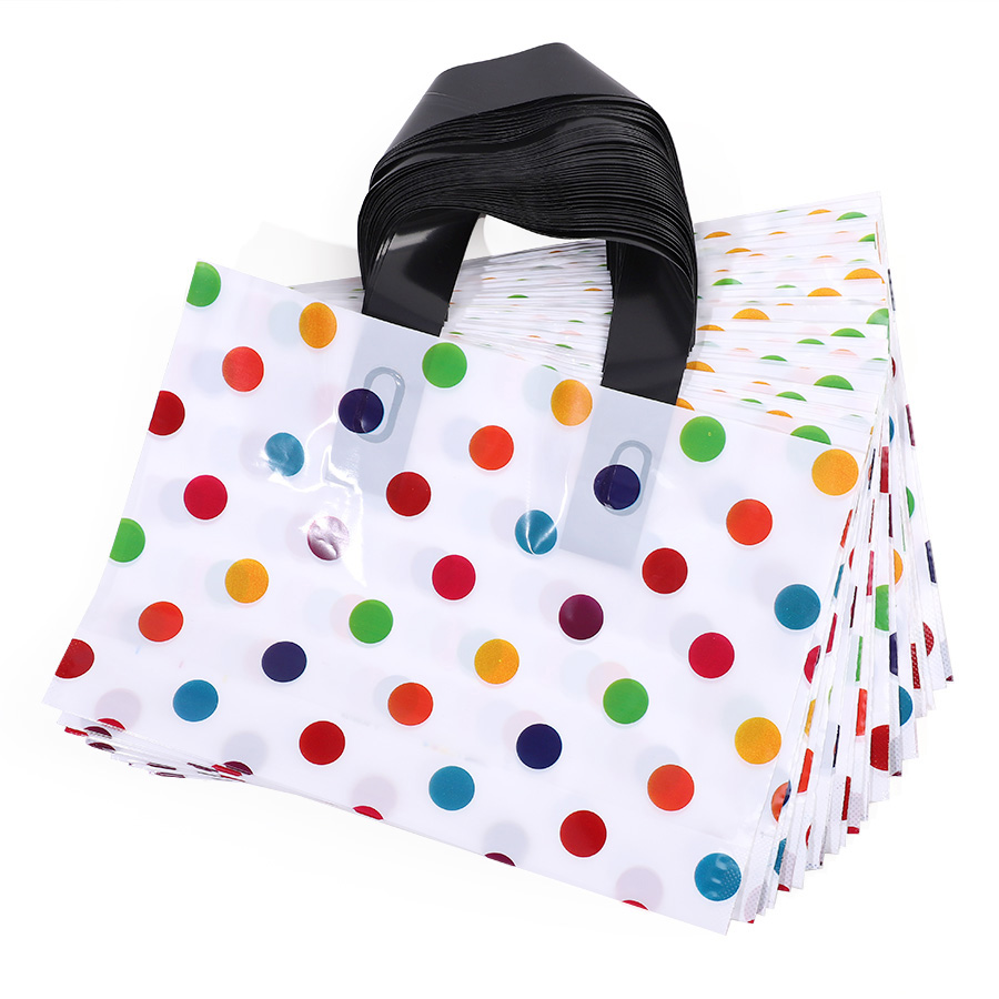 Wedding/Event Supply Store - 18Pcs Tas Tote Polka Dot Tebal