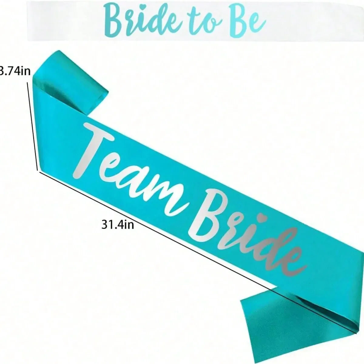 7 buah tim biru muda Set selem - Bride Tribe Sash ulasan dan harga