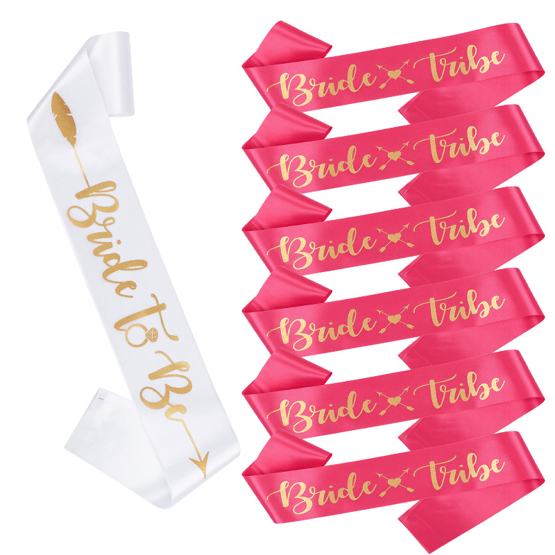 Set Ikat Pinggang Pengiring Pe - Bride Tribe Sash ulasan dan harga
