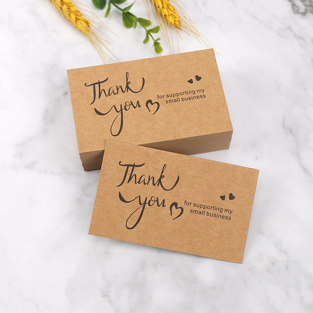 50 Buah Kartu Terima Kasih Ker - Wedding/Event Supply Store ulasan dan harga