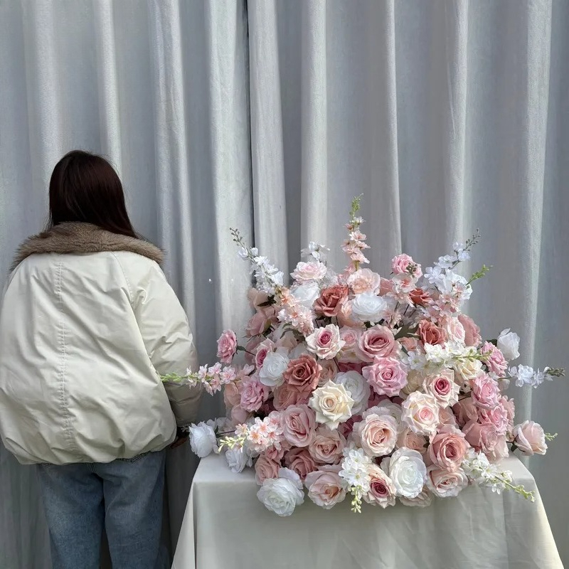 Bola Bunga Sutra Artifisial Me - Wedding Supply Factory ulasan dan harga