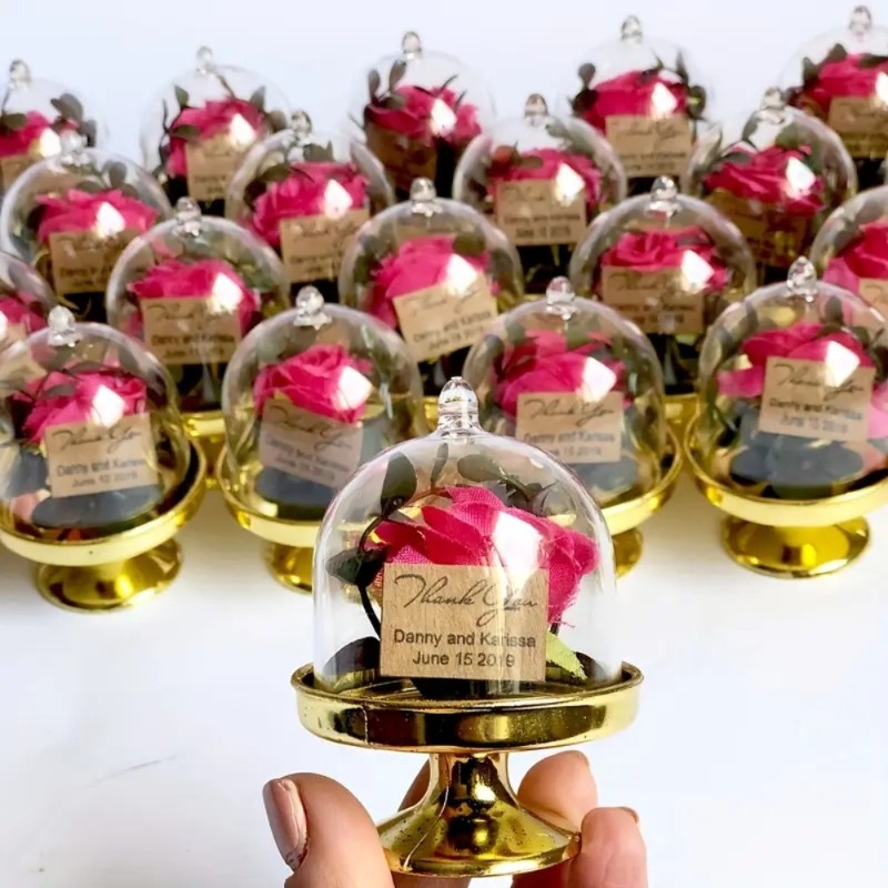 24 Buah Kotak Permen Plastik M - Wedding/Event Supply Store ulasan dan harga