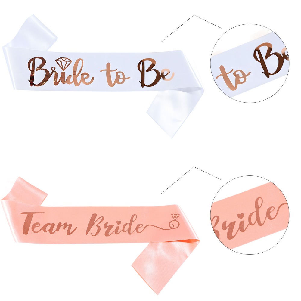 Set Perlengkapan Pesta Lajang  - Bride Tribe Sash ulasan dan harga
