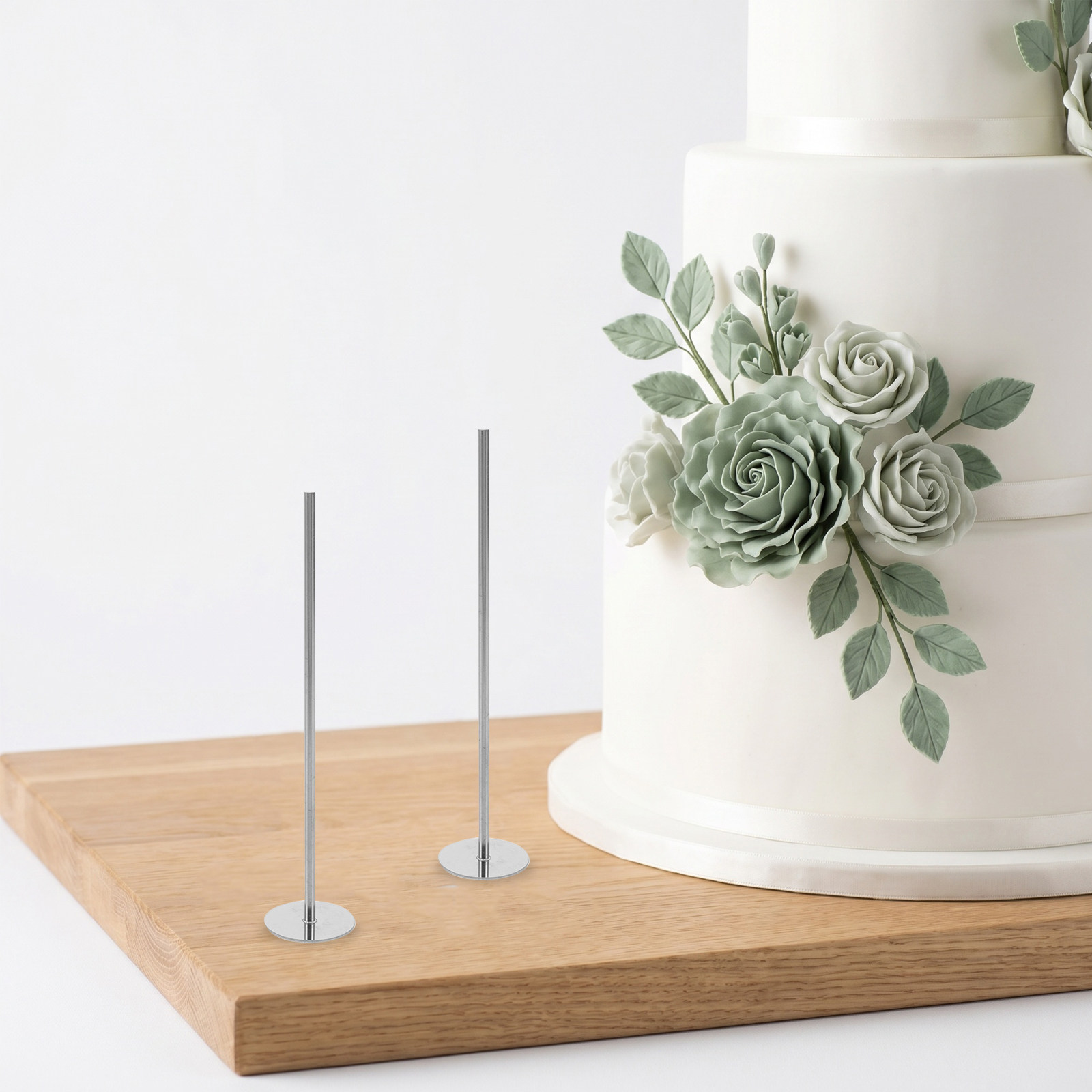 4Pcs Batang Penyangga Kue Stai - Wedding Support ulasan dan harga